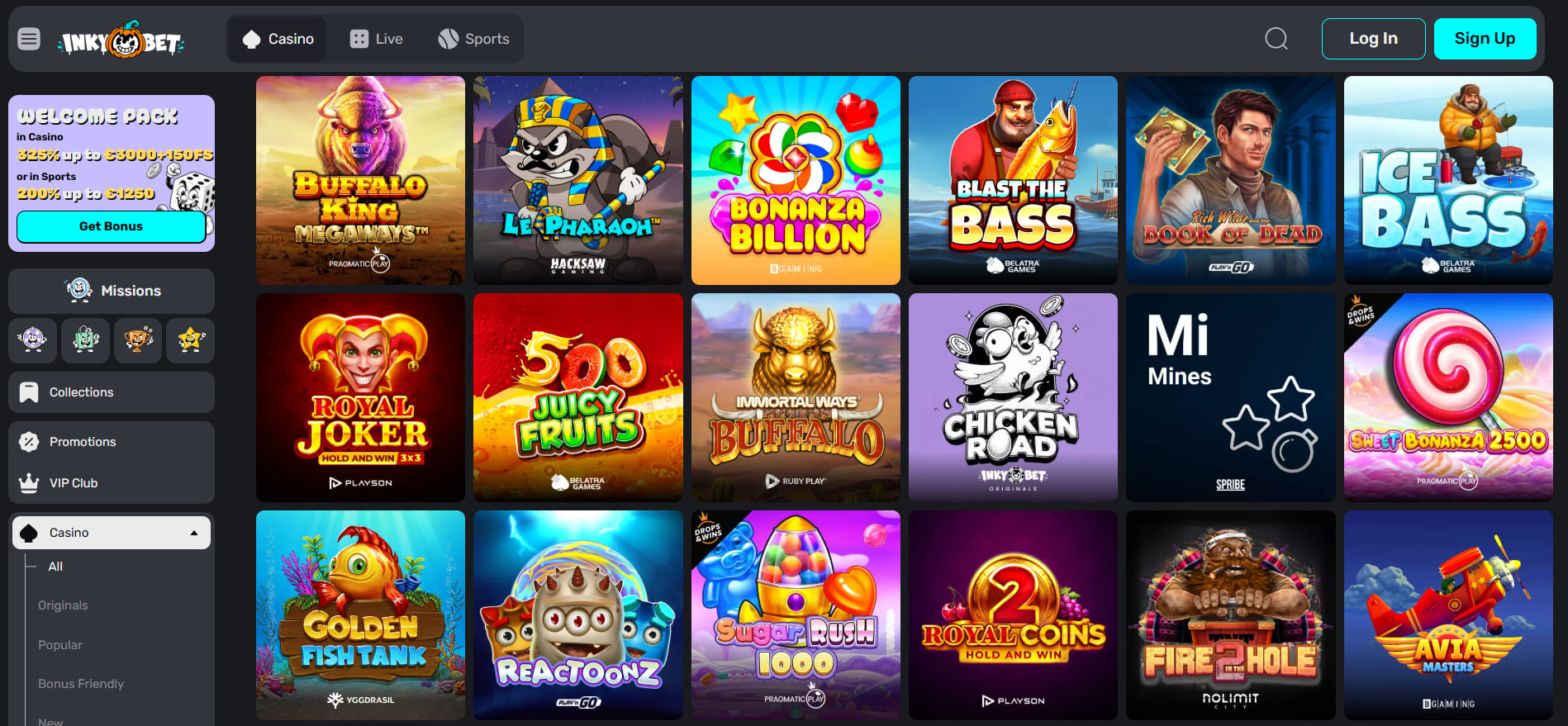 Inky Casino Slots